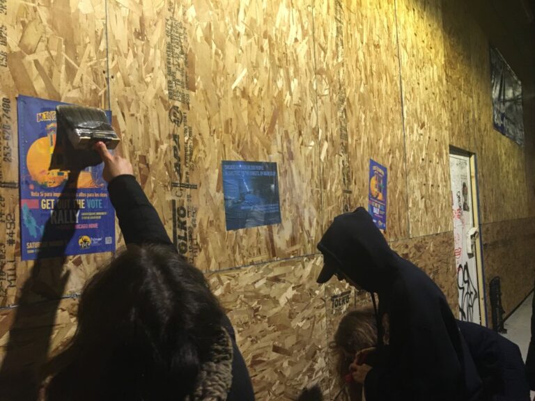 Wheatpasting : For Affordable Housing!