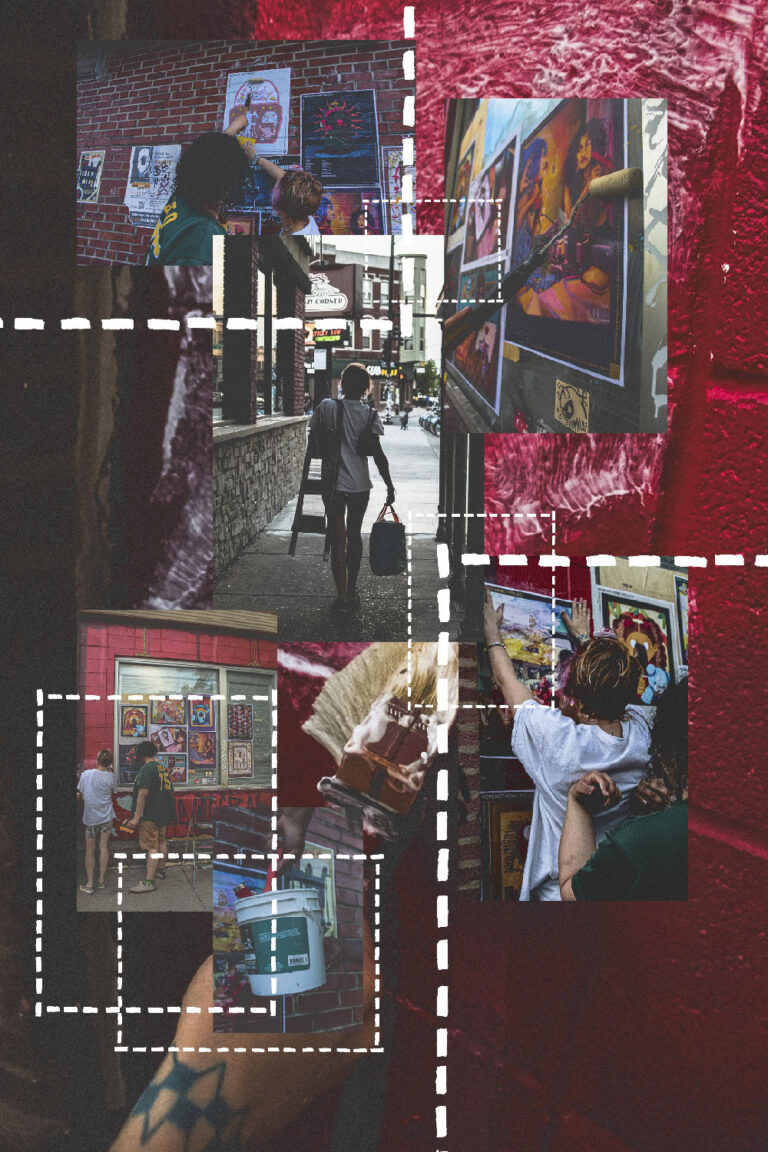 Home Not Home Poster Project Install!